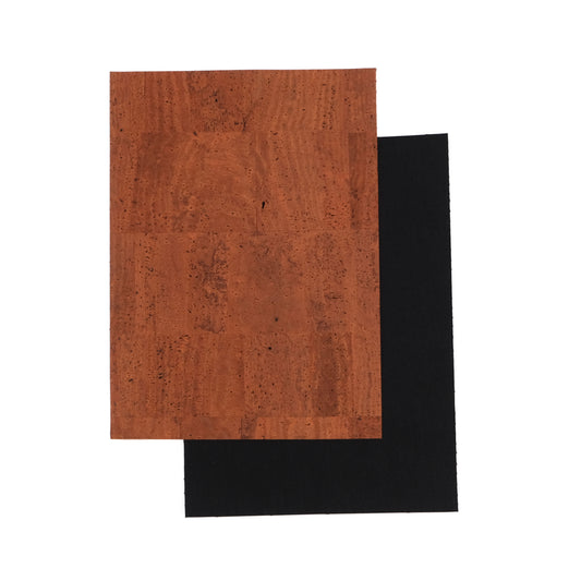Cork fabric soft light brown