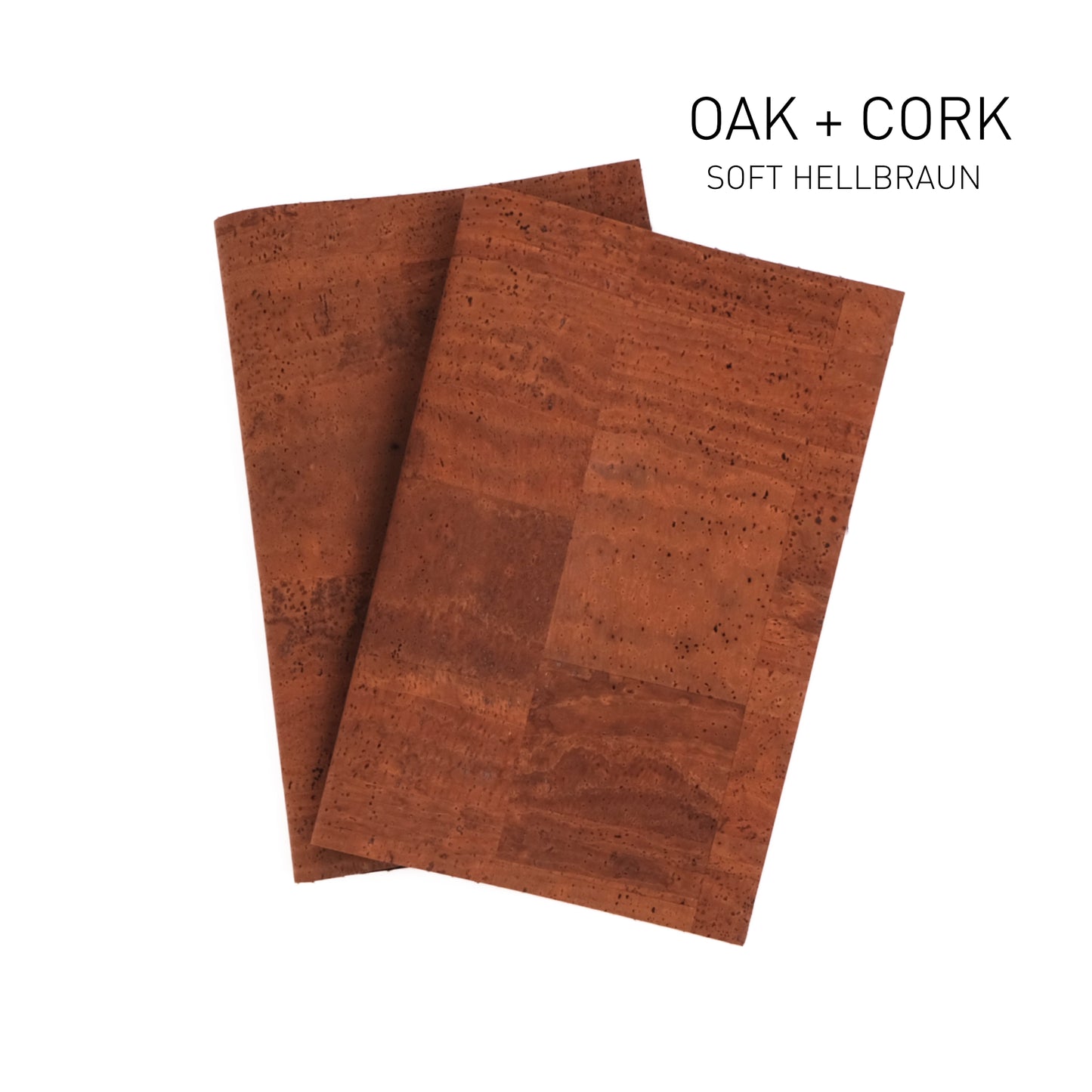 Tissu de liège doux marron clair