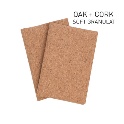 Korkstoff in Granulat Optik