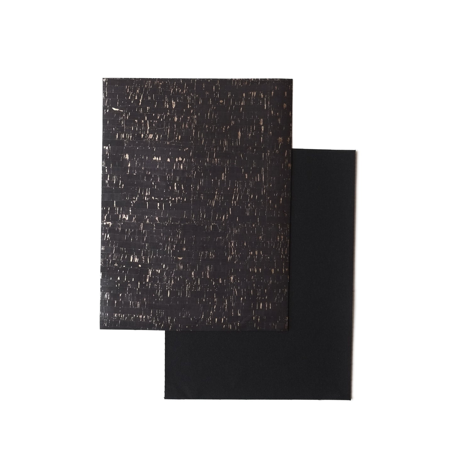 Korkstoff in Schwarz mit Gold