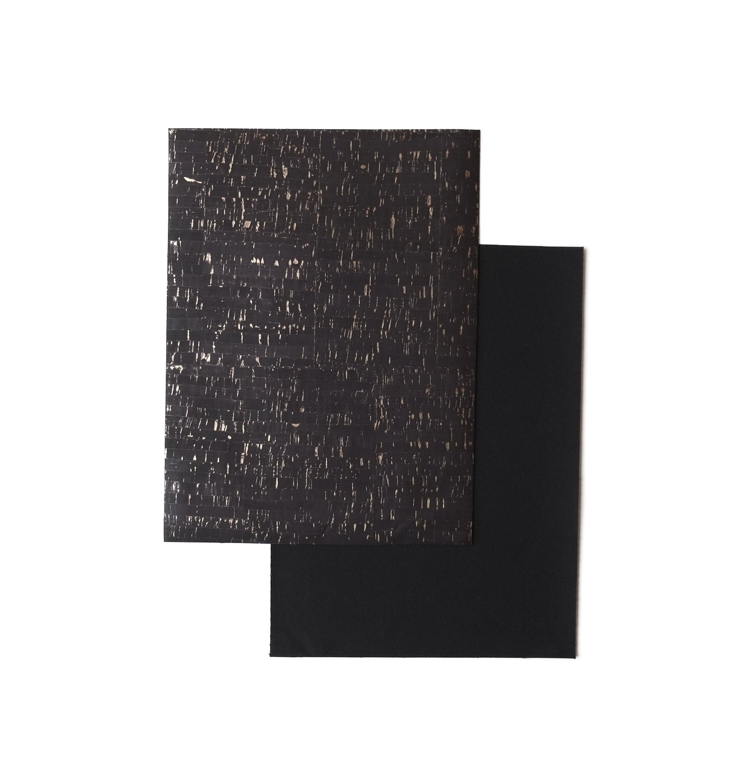 Korkstoff in Schwarz mit Gold